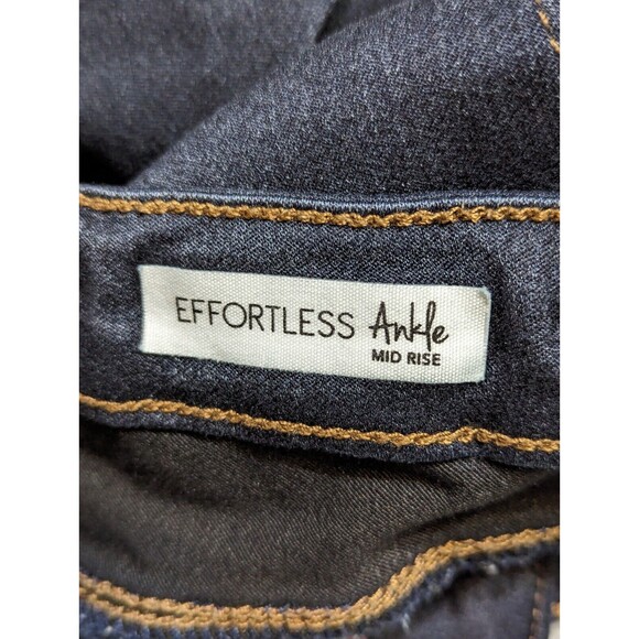 Kensie Jeans Effortless Ankle Womens Size 10/30 10 Mid Rise Blue Stretch Denim - Picture 10 of 11